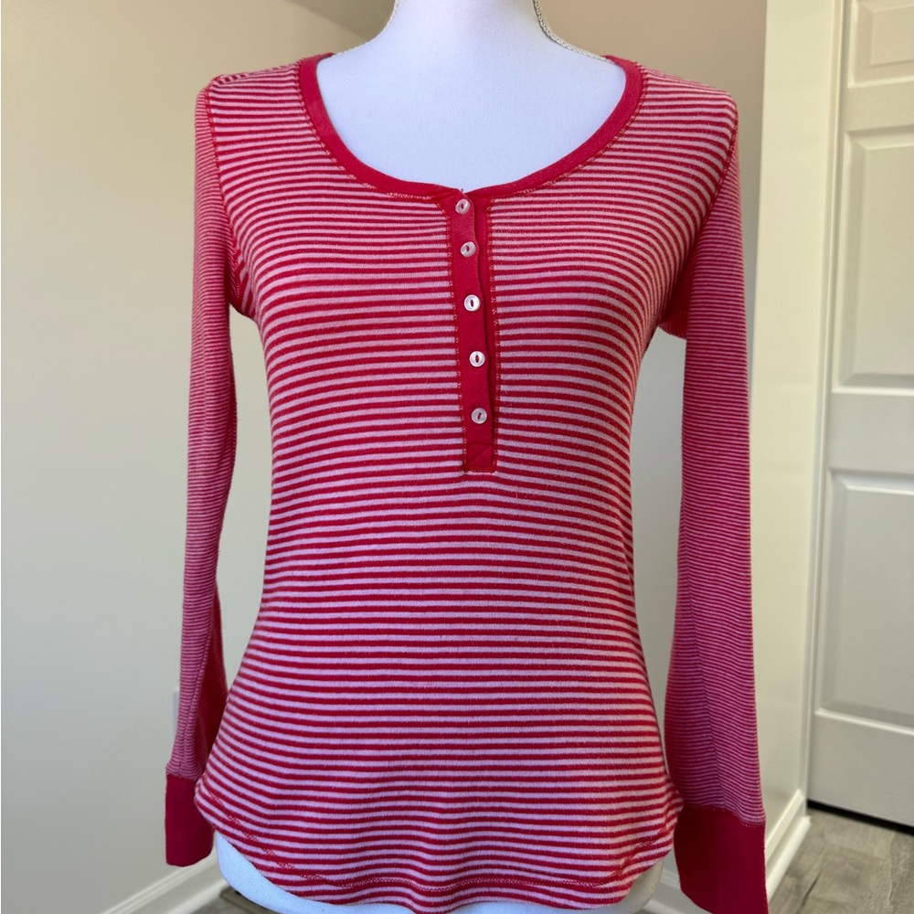 Victoria‎ Secret Striped Pajama Top